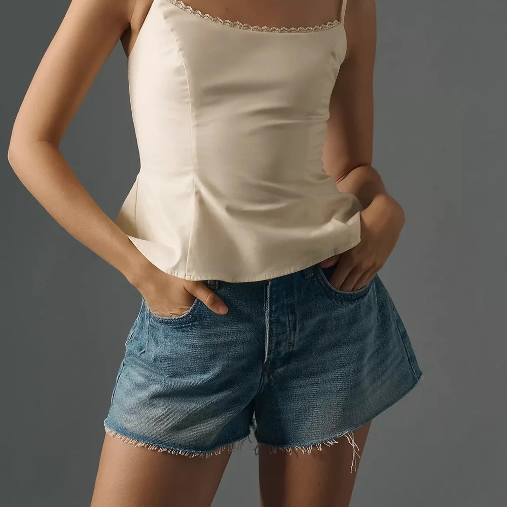 Pilcro The Everyday Denim Shorts